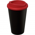 Americano® 350 ml insulated tumbler, Solid black / Red