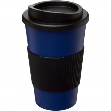 Logo trade promotional giveaways picture of: Americano® 350 ml insulated tumbler with grip