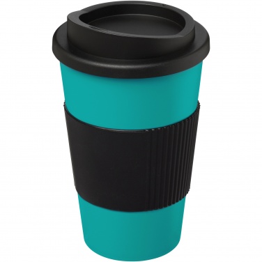 Logo trade advertising products image of: Americano® 350 ml insulated tumbler with grip