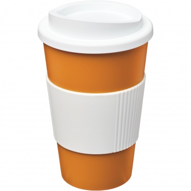 Logo trade promotional giveaways image of: Americano® 350 ml insulated tumbler with grip