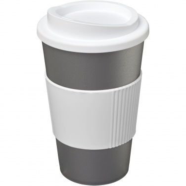 Logotrade promotional gift image of: Americano® 350 ml insulated tumbler with grip