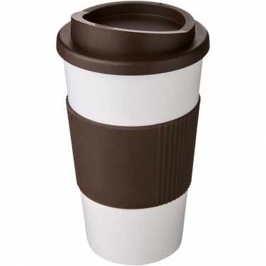 Logo trade promotional merchandise photo of: Americano® 350 ml insulated tumbler with grip