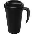 Americano® Grande 350 ml insulated mug, Solid black