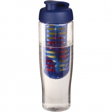 Logo trade promotional products image of: H2O Active® Tempo 700 ml flip lid sport bottle & infuser