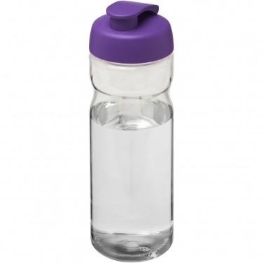 Logo trade business gifts image of: H2O Active® Base 650 ml flip lid sport bottle