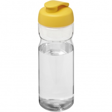 Logo trade promotional giveaway photo of: H2O Active® Base 650 ml flip lid sport bottle