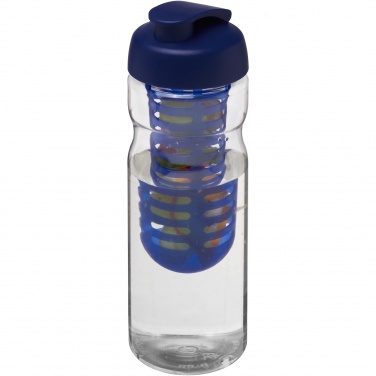 Logotrade promotional merchandise image of: H2O Active® Base 650 ml flip lid sport bottle & infuser