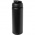 Baseline® Plus 750 ml flip lid sport bottle, Solid black