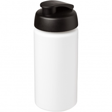 Logo trade promotional product photo of: Baseline® Plus grip 500 ml flip lid sport bottle