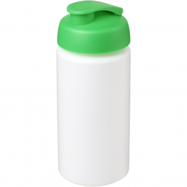 Logo trade promotional gift photo of: Baseline® Plus grip 500 ml flip lid sport bottle