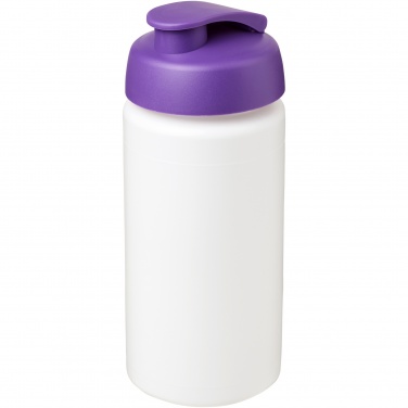 Logo trade promotional giveaways picture of: Baseline® Plus grip 500 ml flip lid sport bottle