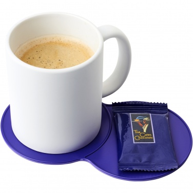 Logotrade corporate gift image of: Sidekick plastic coaster