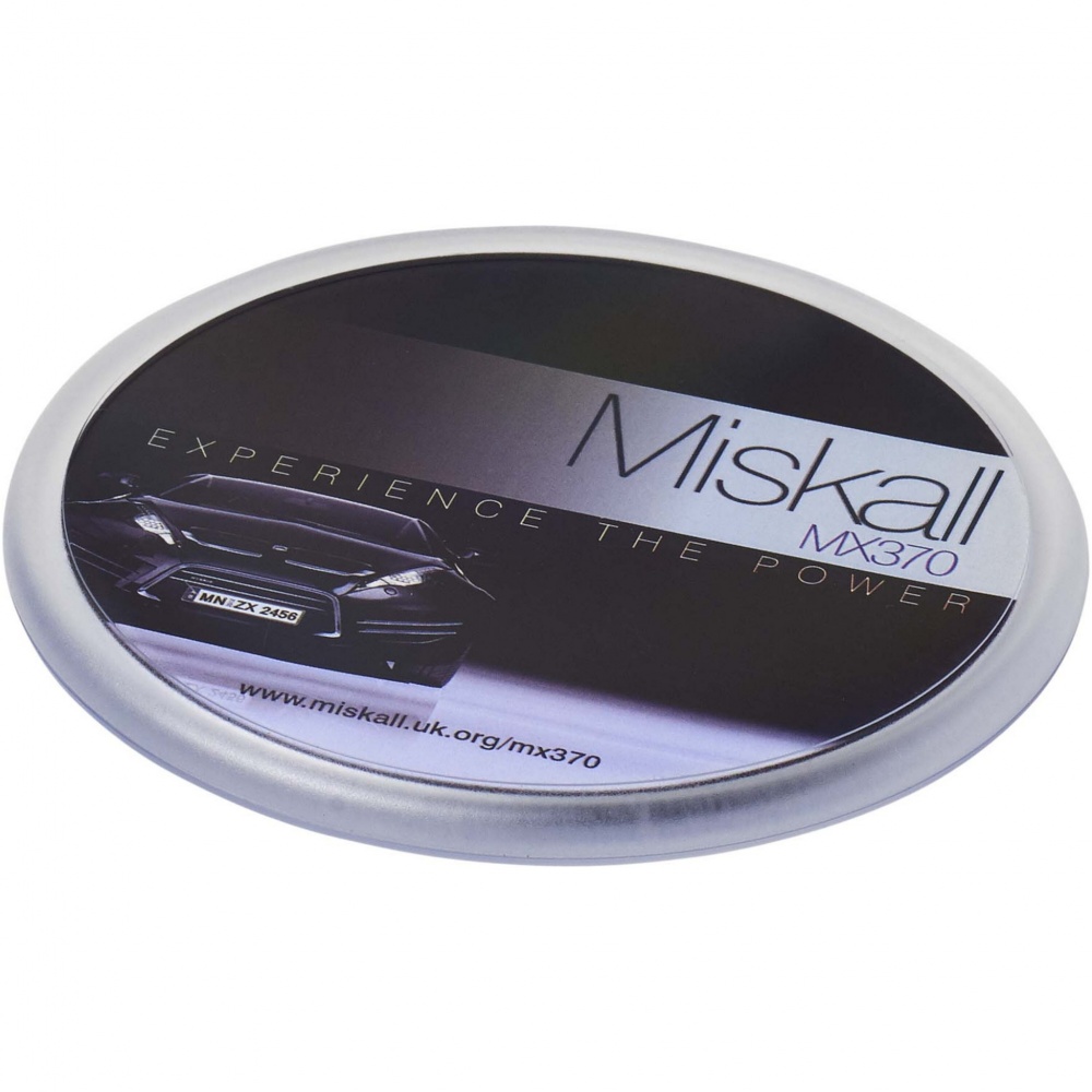 Logotrade advertising product image of: Ellison round plastic coaster with paper insert