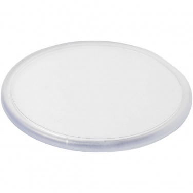 Logo trade promotional giveaways picture of: Ellison round plastic coaster with paper insert