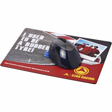 Logotrade corporate gift image of: Brite-Mat® mouse mat with tyre material