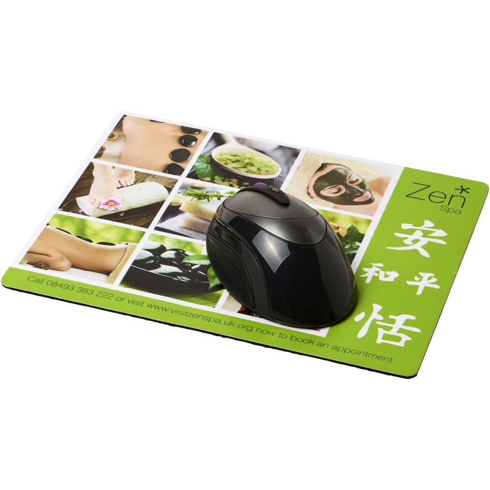 Logo trade business gift photo of: Q-Mat® rectangular mouse mat