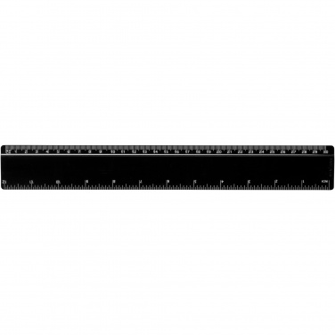 Logotrade corporate gift image of: Terran 30 cm ruler from 100% recycled plastic