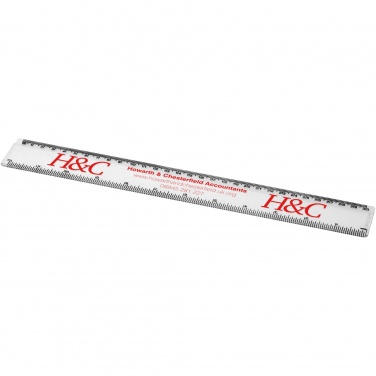 Logo trade promotional product photo of: Renzo 30 cm plastic ruler