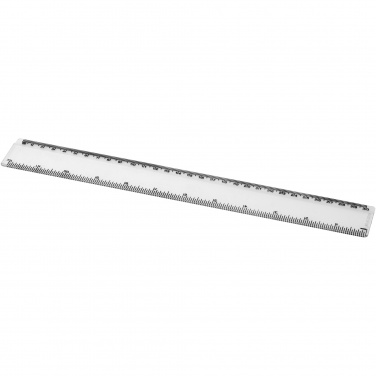 Logo trade advertising products image of: Renzo 30 cm plastic ruler