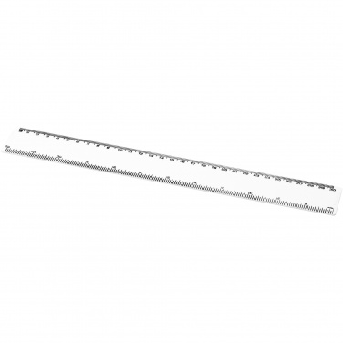 Logo trade promotional gifts image of: Renzo 30 cm plastic ruler