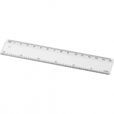 Logotrade promotional gift picture of: Renzo 15 cm plastic ruler