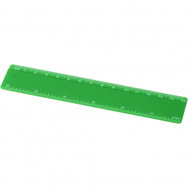 Logotrade promotional gift picture of: Renzo 15 cm plastic ruler