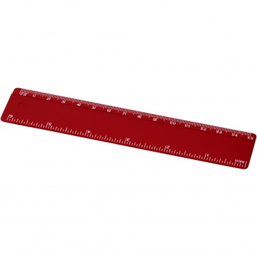 Logotrade promotional gift picture of: Renzo 15 cm plastic ruler