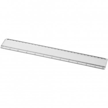 Logo trade promotional product photo of: Ellison 30 cm plastic insert ruler