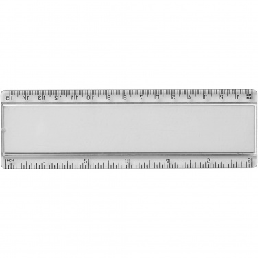 Logotrade business gift image of: Ellison 15 cm plastic insert ruler