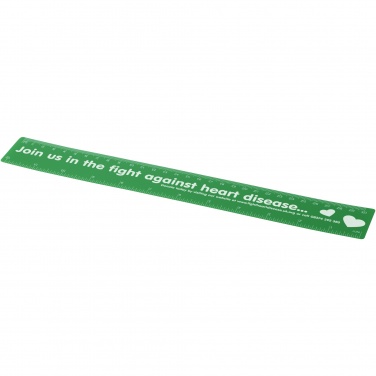 Logotrade promotional product picture of: Rothko 30 cm plastic ruler