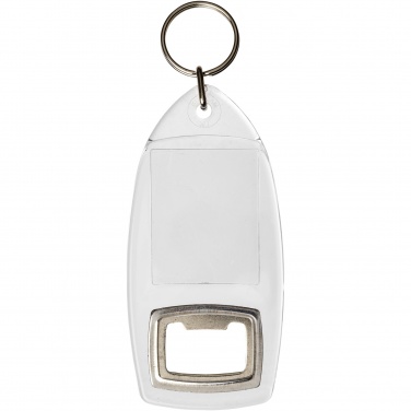 Logo trade promotional merchandise image of: Jibe R1 bottle opener keychain