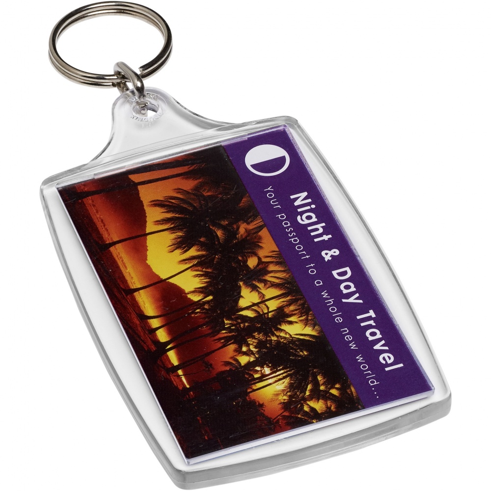 Logotrade business gift image of: Orca L4 large keychain