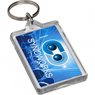 Logo trade promotional giveaways picture of: Luken G1 reopenable keychain