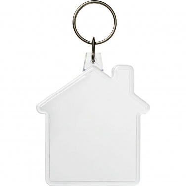 Logotrade corporate gift image of: Combo house-shaped keychain