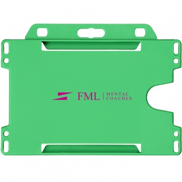 Logotrade promotional products photo of: Vega plastic card holder