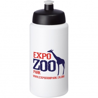 Logo trade promotional merchandise picture of: Baseline® Plus grip 500 ml sports lid sport bottle