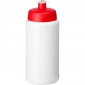 Baseline® Plus 500 ml bottle with sports lid, White / Red