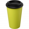 Americano® Recycled 350 ml insulated tumbler, Lime / Solid black