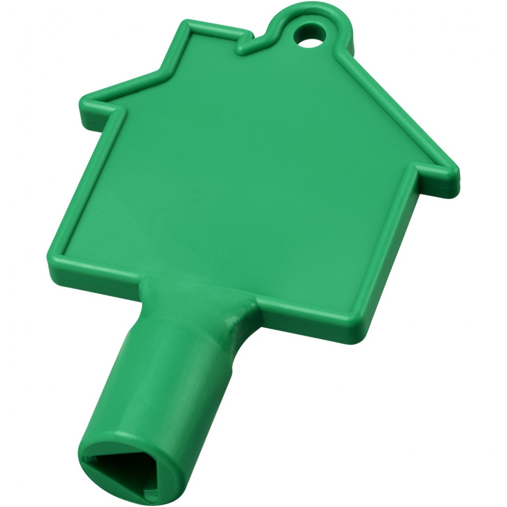 Logotrade advertising product picture of: Maximilian house-shaped utility key