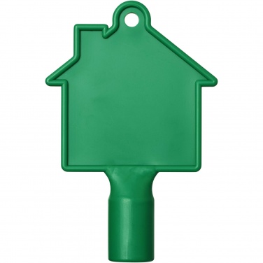 Logotrade promotional item picture of: Maximilian house-shaped utility key