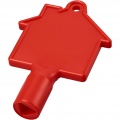 Maximilian house-shaped utility key, Red