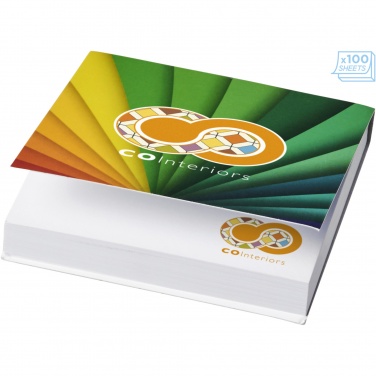 Logotrade promotional giveaways photo of: Sticky-Mate® soft cover squared sticky notes 75x75mm