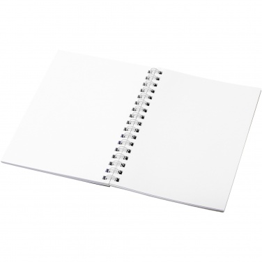 Logo trade promotional giveaway photo of: Desk-Mate® spiral A6 notebook PP cover