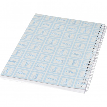 Logo trade corporate gift photo of: Desk-Mate® spiral A4 notebook