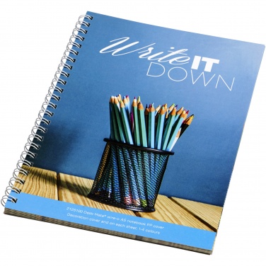 Logotrade business gift image of: Desk-Mate® A5 spiral notebook