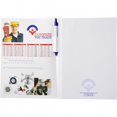 Logotrade promotional gift picture of: Essential conference pack A4 notepad and pen