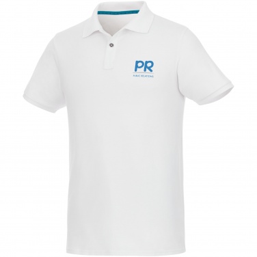 Logo trade promotional gifts image of: Beryl short sleeve men's organic recycled polo