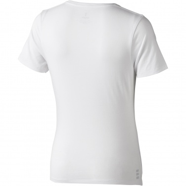 Logotrade corporate gift image of: Kawartha short sleeve women's organic V-neck t-shirt