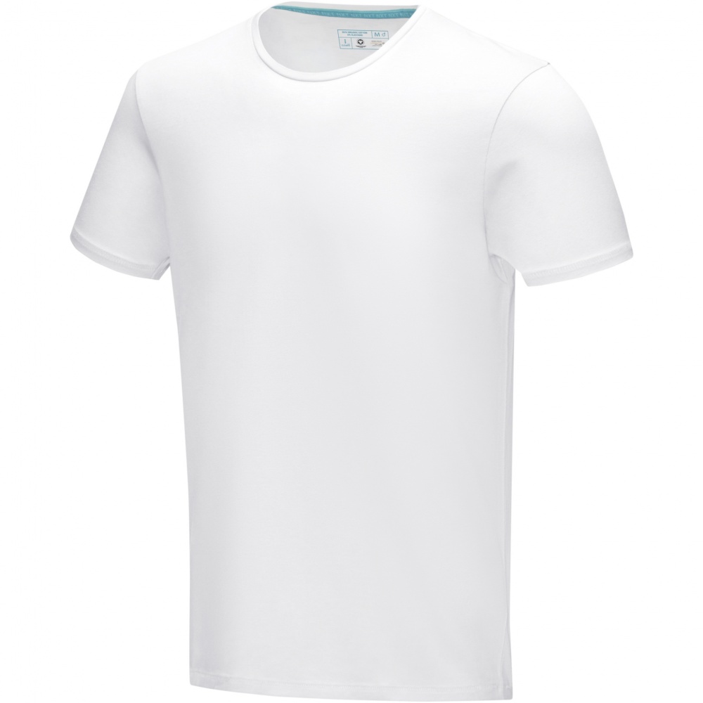 Logo trade promotional items image of: Balfour short sleeve men's organic t-shirt