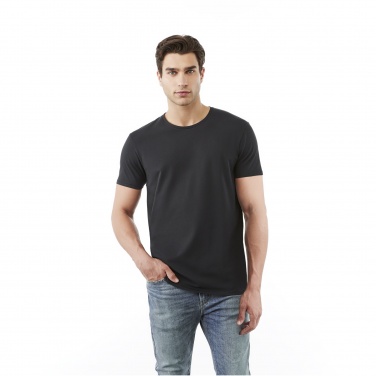 Logo trade promotional giveaways picture of: Balfour short sleeve men's organic t-shirt